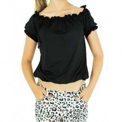 Black Bowl Blouse