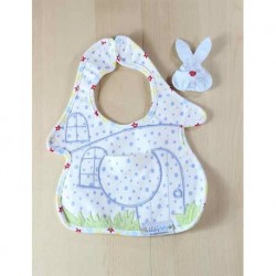 Baby Bibs Rabbit Rattlesnake