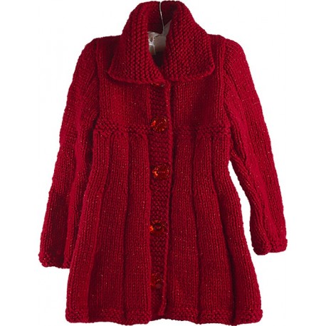 Baby Jacket In Red