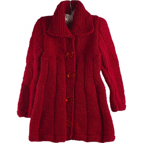 Baby Jacket In Red