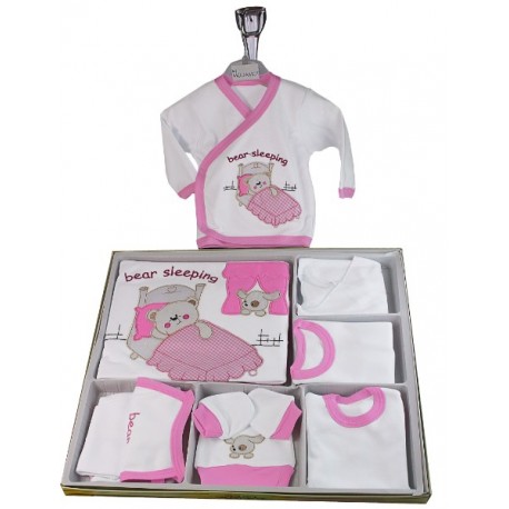 Hospital Outlet Pink 11 Piece Set For Babies