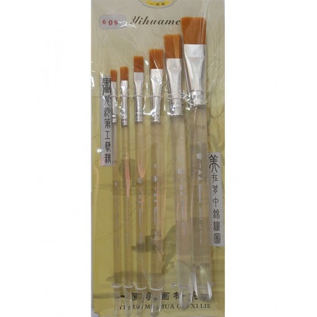 Figure 6 Flat Brush Brush Set