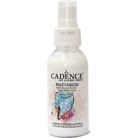 Cadence Fabric Spray Paint 1100 White