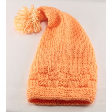 Baby Knitted Orange Hat