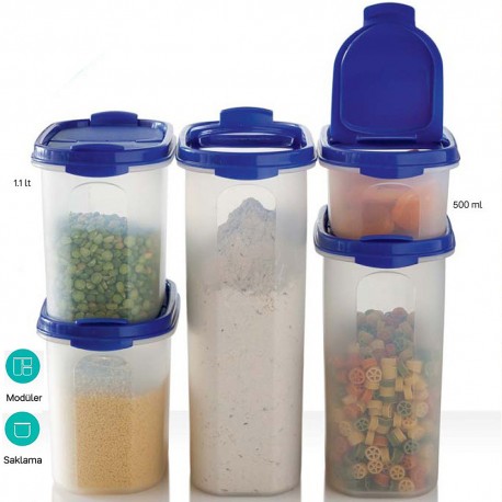 Tupperware Oval 5 Set