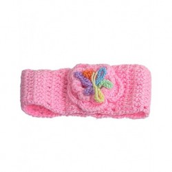 Baby Hair Band In Pink With Flower