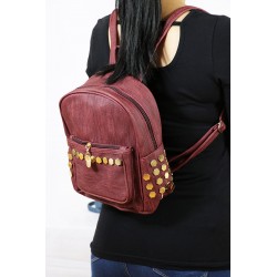 Stapler Backpack Bordeaux Coloured