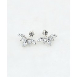 Crystal Stone Metal Earring