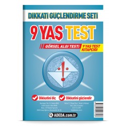 Visual Perception Test 9 Age Test Booklet