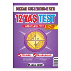 Visual Perception Test 12 Age Test Booklet