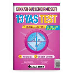 Visual Perception Test 13 Age Test Booklet