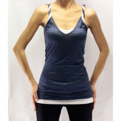 Jimmy Key Navy 2Piece Vest Top