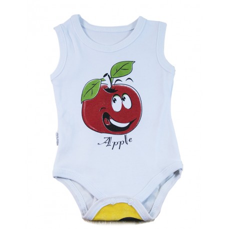 Hanging Baby Badge Apple Patterned