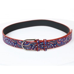 Blue Color Ethnic Belt