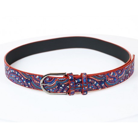 Blue Color Ethnic Belt