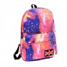 Galaxy Patterned Pink Backpack