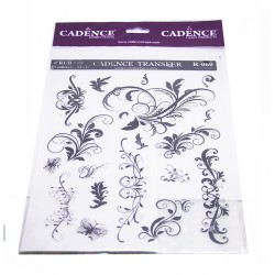 Cadence Transfer Flower Rub On Vintag Style R-60