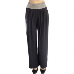 Jimmy Key Black Combed Cotton Trousers