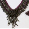 Custom Design Pipe Beaded Knitting Necklace Necklace Set