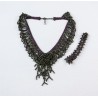 Custom Design Pipe Beaded Knitting Necklace Necklace Set