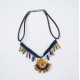 Custom Design Ethnic Model Needle Roller Leather Collars