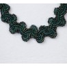 Special Design Love Knot Green Color Necklace