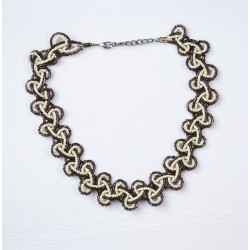Custom Design Love Necklace Brown Necklace