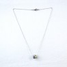 Crystal Color Bulk Silver Plated Necklace