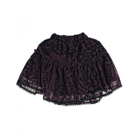 Zara Kids Burgundy Textured Schild Skit