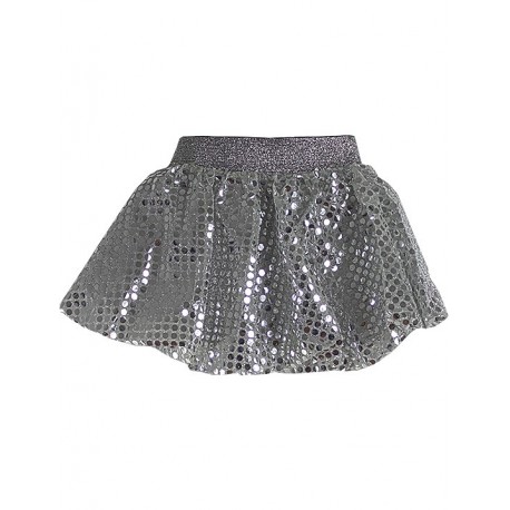 Zara Kids Silver Sequins Child Skirt