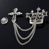 FashionMoon Royal Crochet Brooch