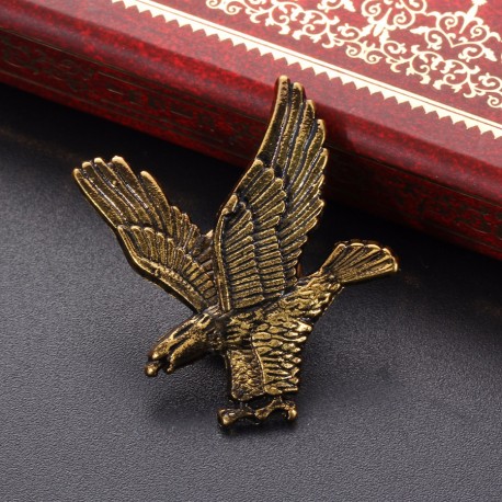 Fashion Moon Eagle Shaped Brooch