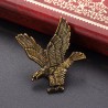 Fashion Moon Eagle Shaped Brooch