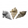Fashion Moon Punk Wolf Pattern Necklace Brooch
