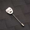 FashionMoon Happiness Model Masked Collar Brooch