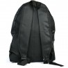 Kings Hill Black Color Fabric Backpack