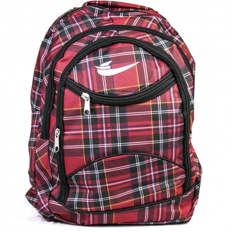 Cool Red Color Red Fabric Backpack