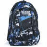 Coor Blue Patterned Fabric Backpack