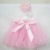 Baby Tulle Set Pink Skirt Hair Band