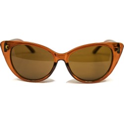 Fashion Moon Esmeralda Model Big Brown Frame Sunglasses