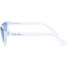 Fashion Moon Icon Model Transparent Frame Sunglasses