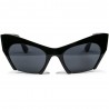 Fashion Moon Tiffany Model Black Frame Sunglasses