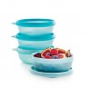 Candy Containers Set of 4 Blue Color