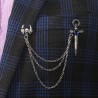 FashionMoon Men's Necklace With Royal Crown Shape