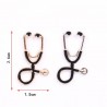 FashionMoon Medical Jewelry Stethoscope Model Brooch