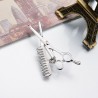 FashionMoon Berber Jewelry Scissors Comb Model Brooch