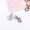 FashionMoon Medical Jewelry Stethoscope Model Brooch