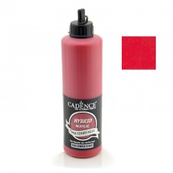 Cadence Hybrid Acrylic Multisulfaces For All Surfaces H-053 Crimson Red For All Surfaces 500ml
