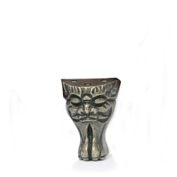 Lion Head Box Pillar Bronze Color