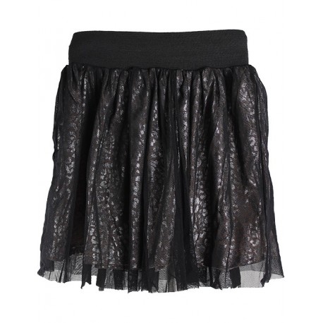 Zara Kids Black Mesh Children's Skirt